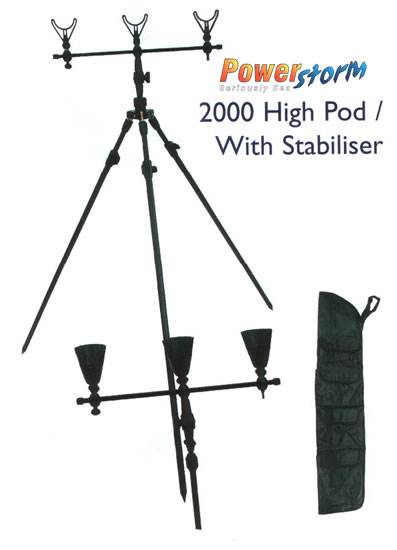 Powerstorm 2000 High Pod/With Stabiliser and Bag*