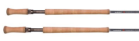 Loop Q Series Double-Hand, 4-piece Rods	