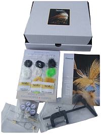 Turrall's Fly Tying Starter Kit with Tools and Vice