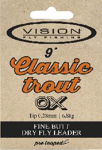 Vision 9' Classic Trout Leaders