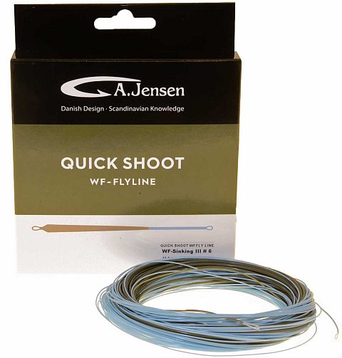 A.Jensen Quick Shoot WF Sinking III Fly Lines