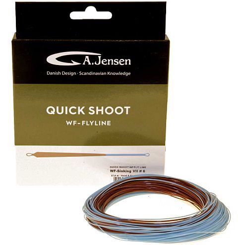 A.Jensen Quick Shoot WF Sinking VII Fly Lines