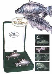 Lureflash Pewter Cufflinks & Tieslides