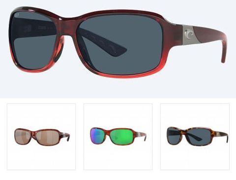Costa Del Mar Inlet Ladies Polarised Sunglasses
