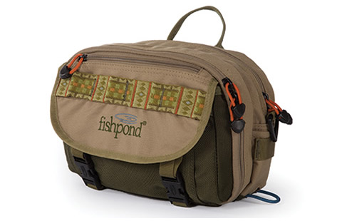 Blue River Chest - Lumbar Pack - Khaki / Sage