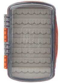 Tacky Pescador Fly Box - Small Clear Burnt Orange
