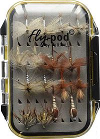 Chalk Stream Mayfly Fly Pod