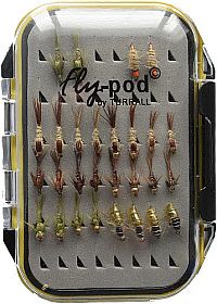 Chalk Stream Nymphs Fly Pod