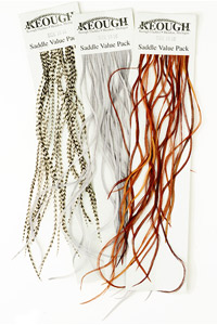 Keough Hackles Saddle Value Packs