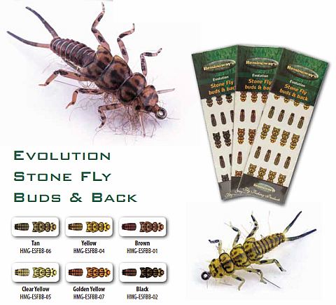 Hemingway's Evolution Stone Wing Buds and Backs