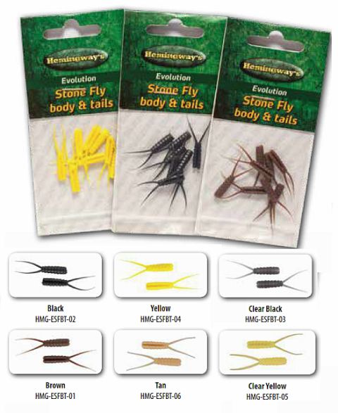 Hemingway's Evolution Stone Fly Body & Tails