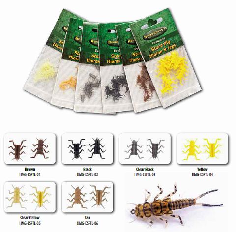 Hemingway's Evolution Stone Fly Thorax & Legs