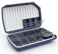 Large Clear 6 Compartment Fly Box