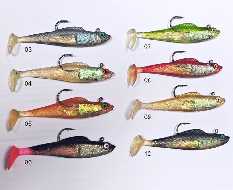 Lureflash Cobra Paddlletail 105mm Shads