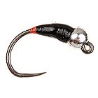 Black Silver Beadhead Barbless Docker 