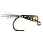 Perdigon Black Gold Barbless Beadhead