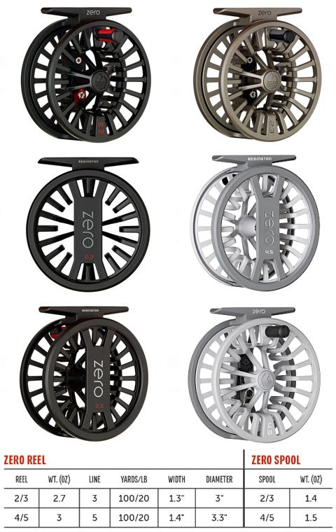 Redington Zero Fly Reels