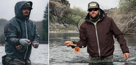 Fishing Jackets, Wading , Breathable Fly Fishing Jackets, 3/4 Length