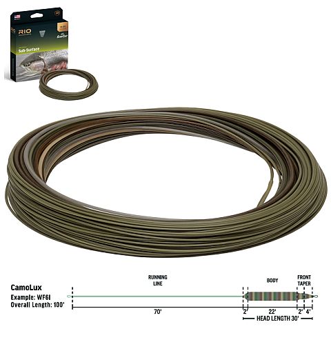 Rio Elite Camolux Fly Line Rio Elite Camolux Fly Line