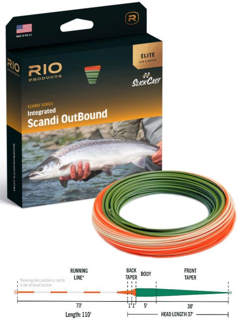 RIO Elite Scandi Outbound with Integrated Metered Running Line