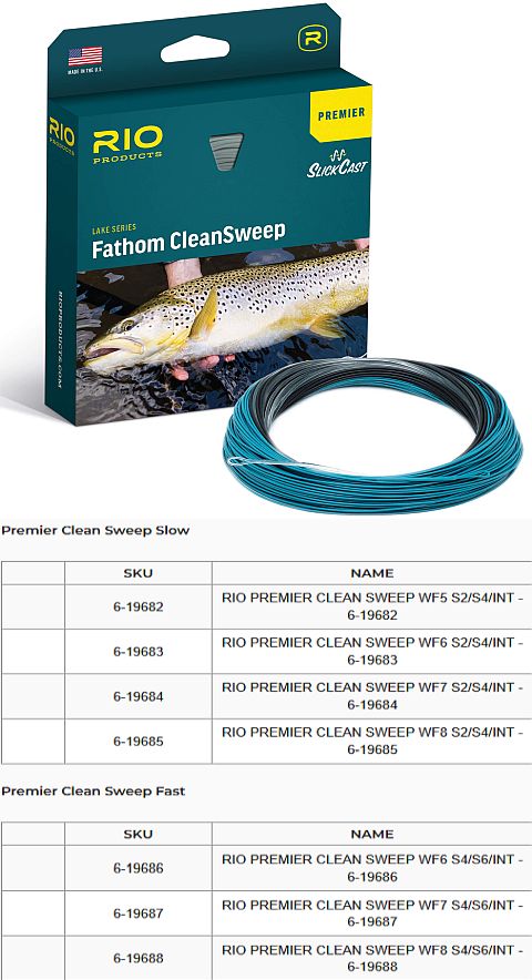 Rio Premier Fathom Cleansweep Sinking Lines