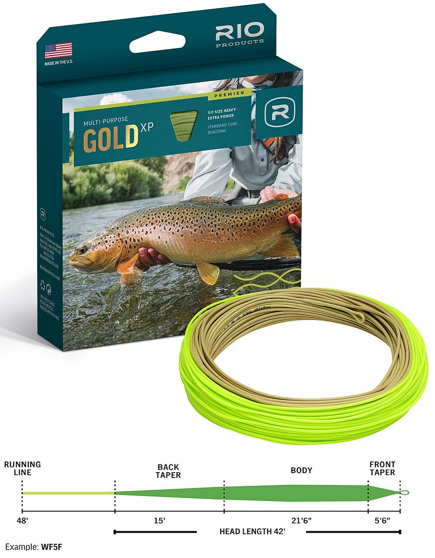 PREMIER RIO GOLD XP Fly Lines