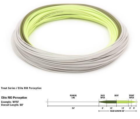 RIO ELITE PERCEPTION Fly Lines.