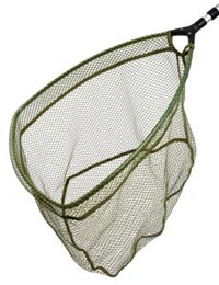 3-in-1 Hand Trout Landing Nets With Hexagonal Rubber Mesh