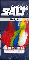 Mackerel Feathers - coloured
