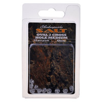 Oval 2 Cross Hole*
