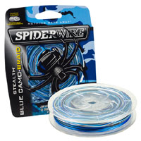 Spiderwire Stealth Blue Camo-Braid 300yds