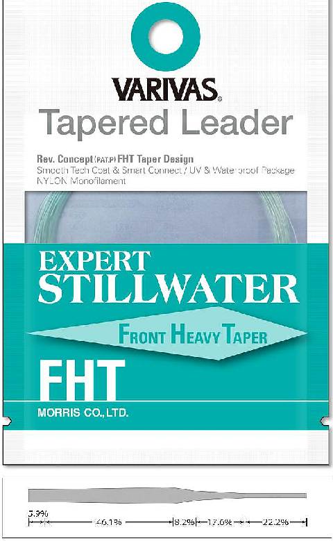 VARIVAS Expert StillwaterTapered Leader FHT [Nylon]