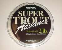 Varivas Super Trout Spinning Line 150m.