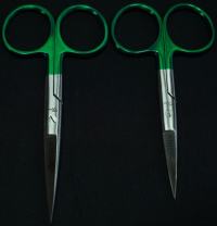 Smhaen Tungsten Carbide Scissors Green - Large Tip 