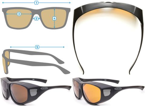 4X4 Polarised Overglasses