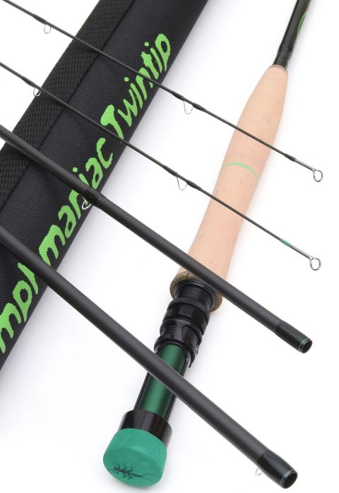 Nymphmaniac Twin Tip Fly Rods With  Cork Handle