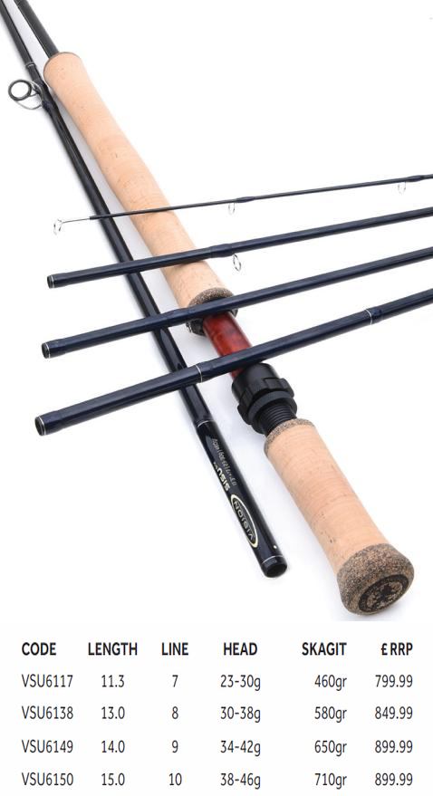 Vision Sisu Six,  Doule Hand Salmon Rods