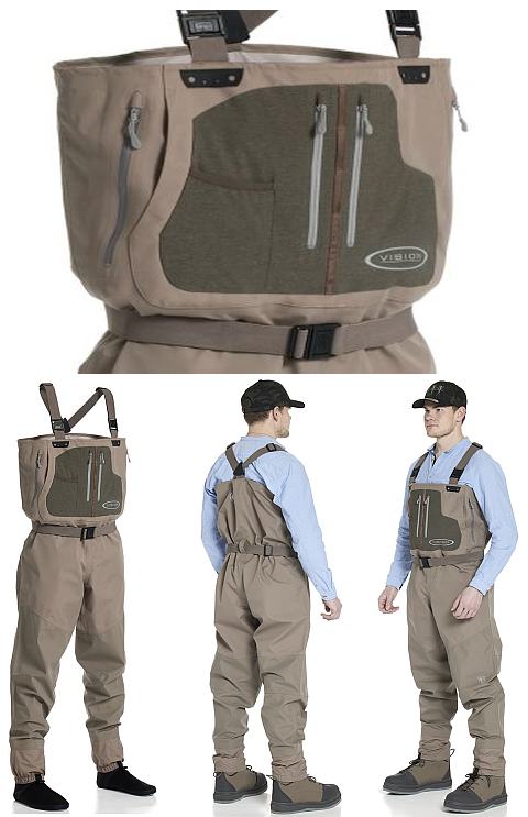 Vision Tool Breathable Stockingfoot Chest Waders. Vision Tool Breathable Stockingfoot Chest Waders.